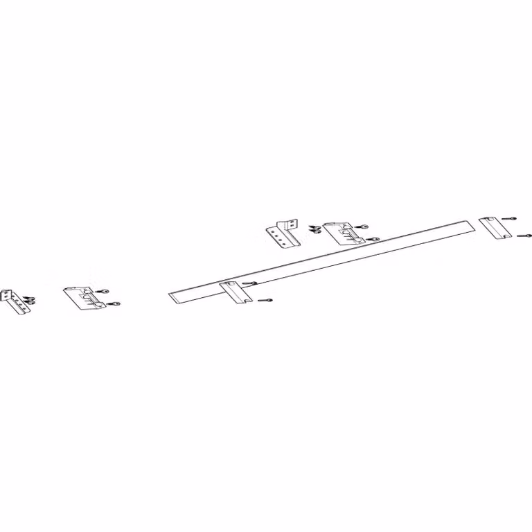 ABN Modulo per guide di raccolta 2FB/1RE N/PE con CU 30x5 mm, unipolare, 30° Standard MXSC21441