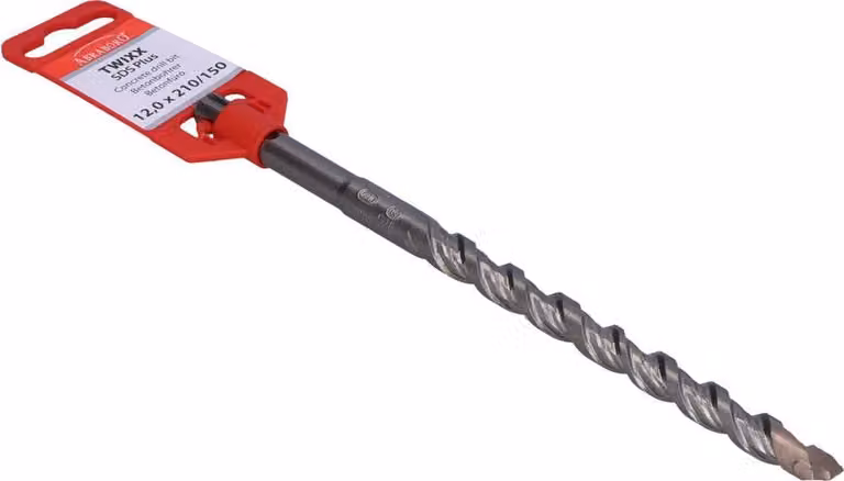 ABRABORO Punta per calcestruzzo SDS-Plus 12/210/150