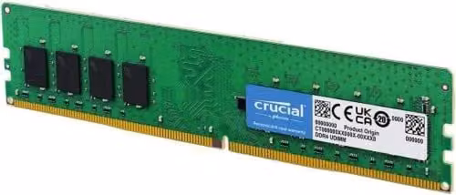 Memoria RAM Crucial DDR4 16GB 3200MHz CT16G4DFRA32A Verde