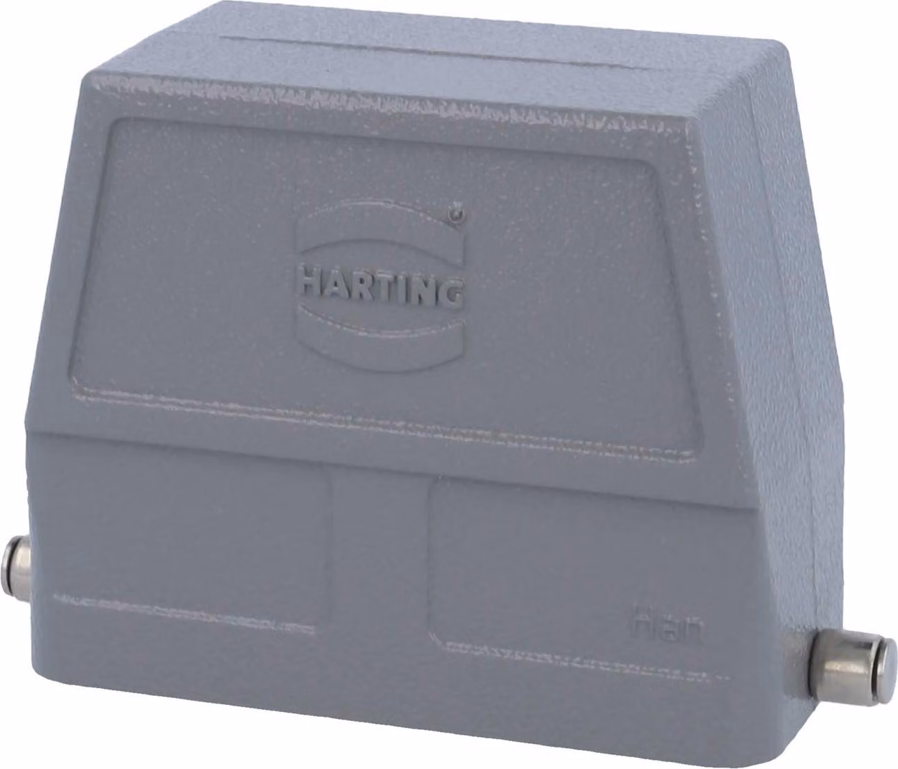 HARTING Han 16B Contenitore a vaschetta alto senza uscita cavi, per 1 staffa (nella parte inferiore) Grado di protezione IP65 - 1 pezzo