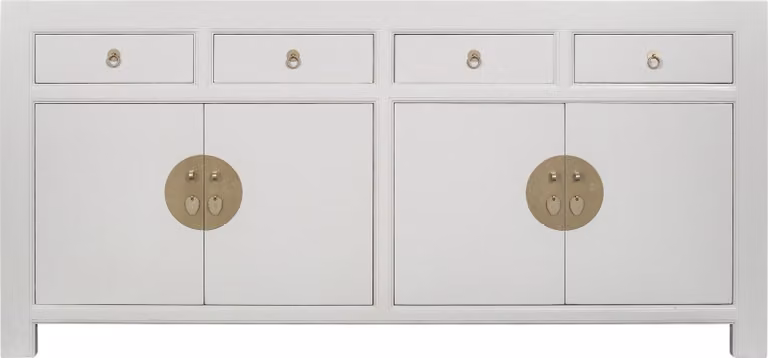 Fine Asianliving Cassettiera cinese Credenza cinese Armadietti cinesi Mobile cinese Mobile orientale asiatico 180x85x40