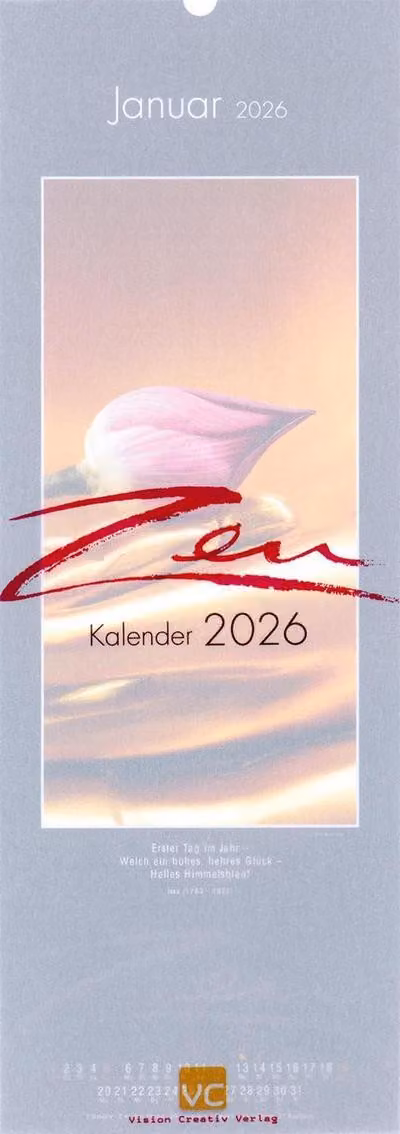 Calendario Zen 2026