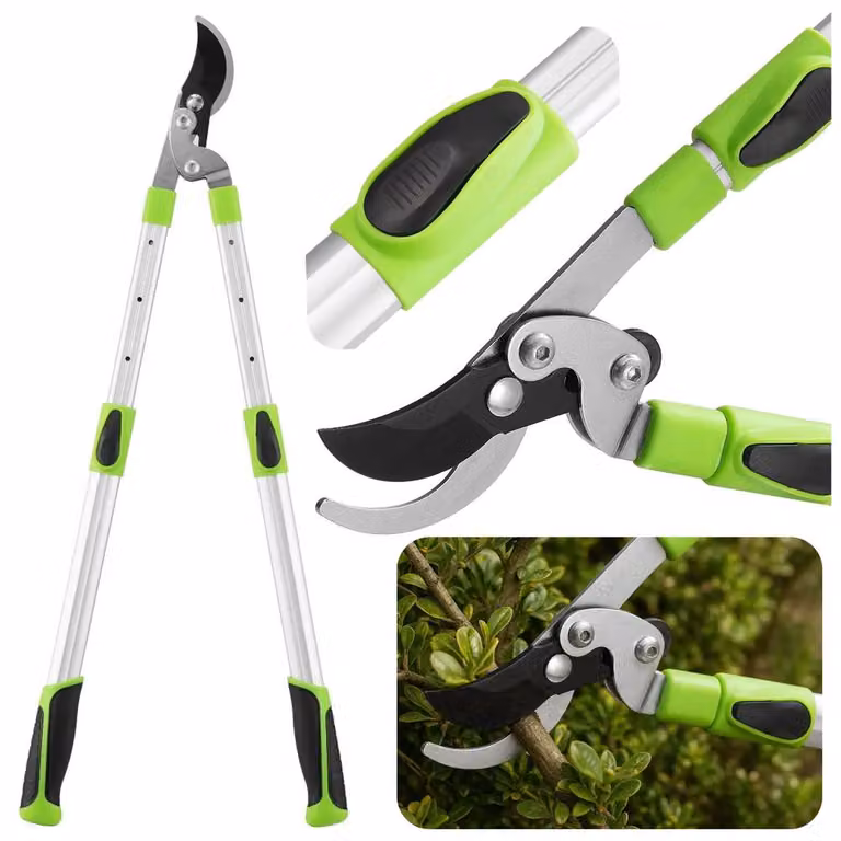 Cesoie da giardinaggio telescopiche Cesoie da potatura Manici antiscivolo 68-92 cm