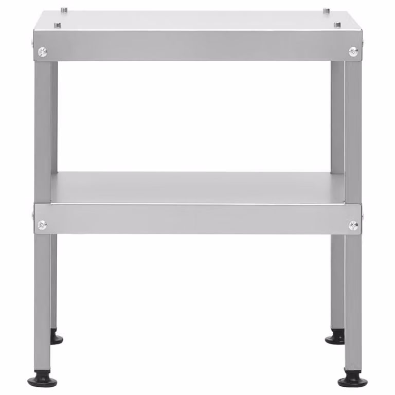 vidaXL Tavolo per affumicatore 40x28x44,5 cm Acciaio zincato