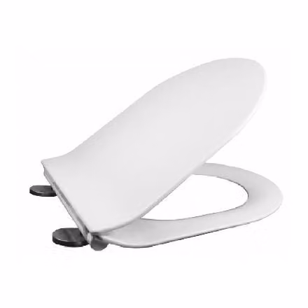 Sedili WC Mereo - Sedile WC Slim, softclose, bianco CSS116