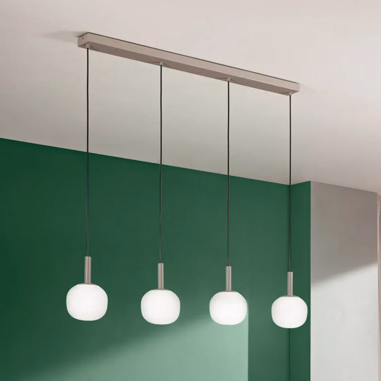 Luce Ambiente Design Lampada a sospensione Eris, dimmerabile, Marrone / Ruggine, Soggiorno / Sala da pranzo, Alluminio, Moderno, Lampada a sospensione