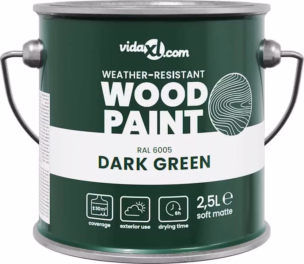 Vernice per legno Verde 2,5 L Stampa da parete