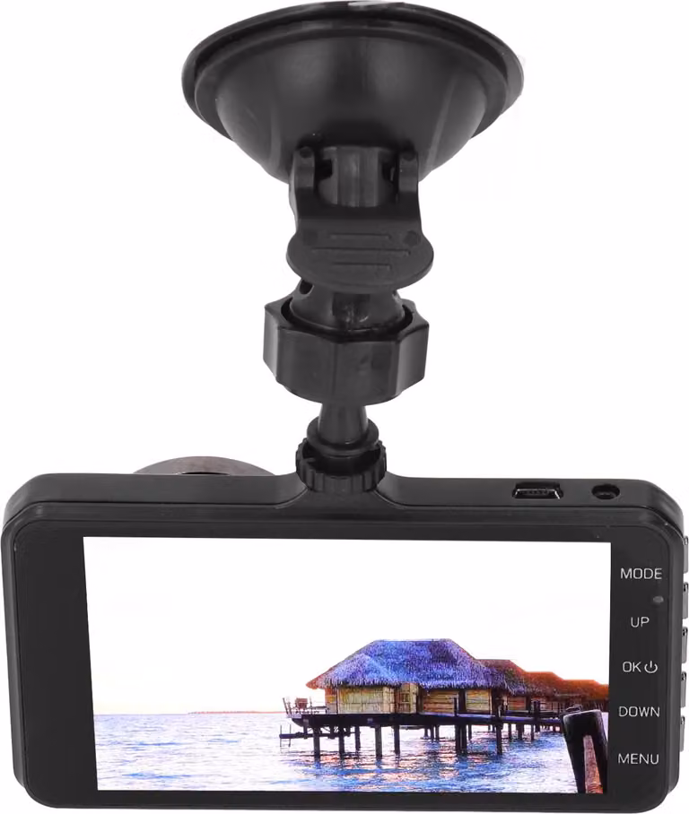 4 pollici touchscreen auto DVR 1080P HD visione notturna doppio obiettivo dashcam 170 gradi grandangolo registratore di guida
