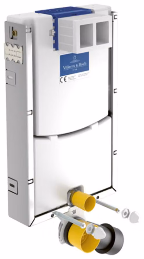 Elément de montage pour WC ViConnect de Villeroy & Boch pour construction humide, profondeur de construction 125mm, 92247900, 92247900
