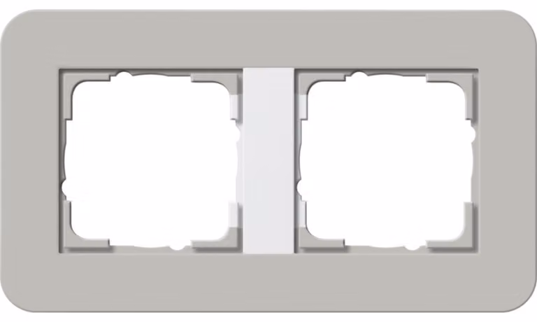 GIRA 0212412 Colore del prodotto: Grigio, Bianco, Compatibilità marca: GIRA, Tipo di superficie: Lucido (0212412)