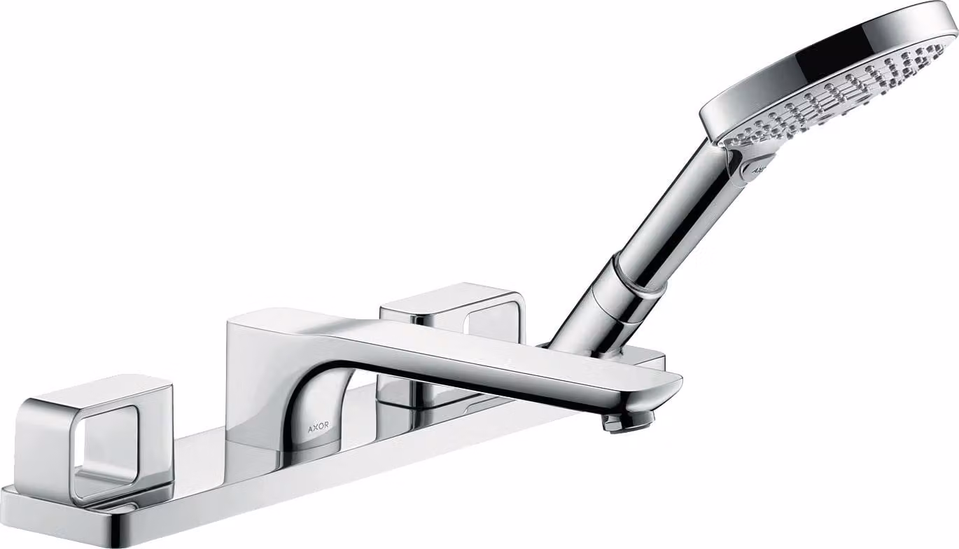 Hansgrohe Axor Urquiola Set di miscelatori a 4 fori per bordo vasca cromo