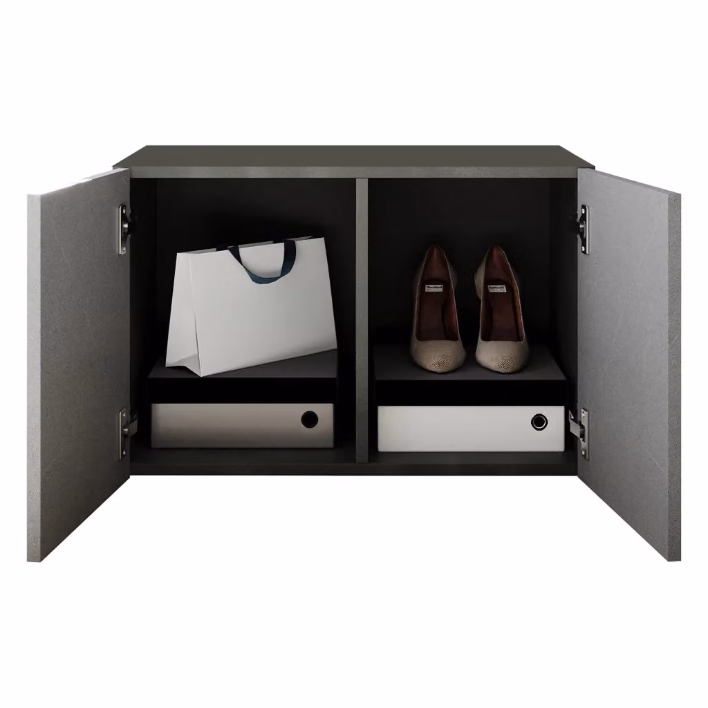 DMORA Mobile da Ingresso Scorrano Grigio L: 63 cm, P: 35 cm, H: 41 cm – 2
