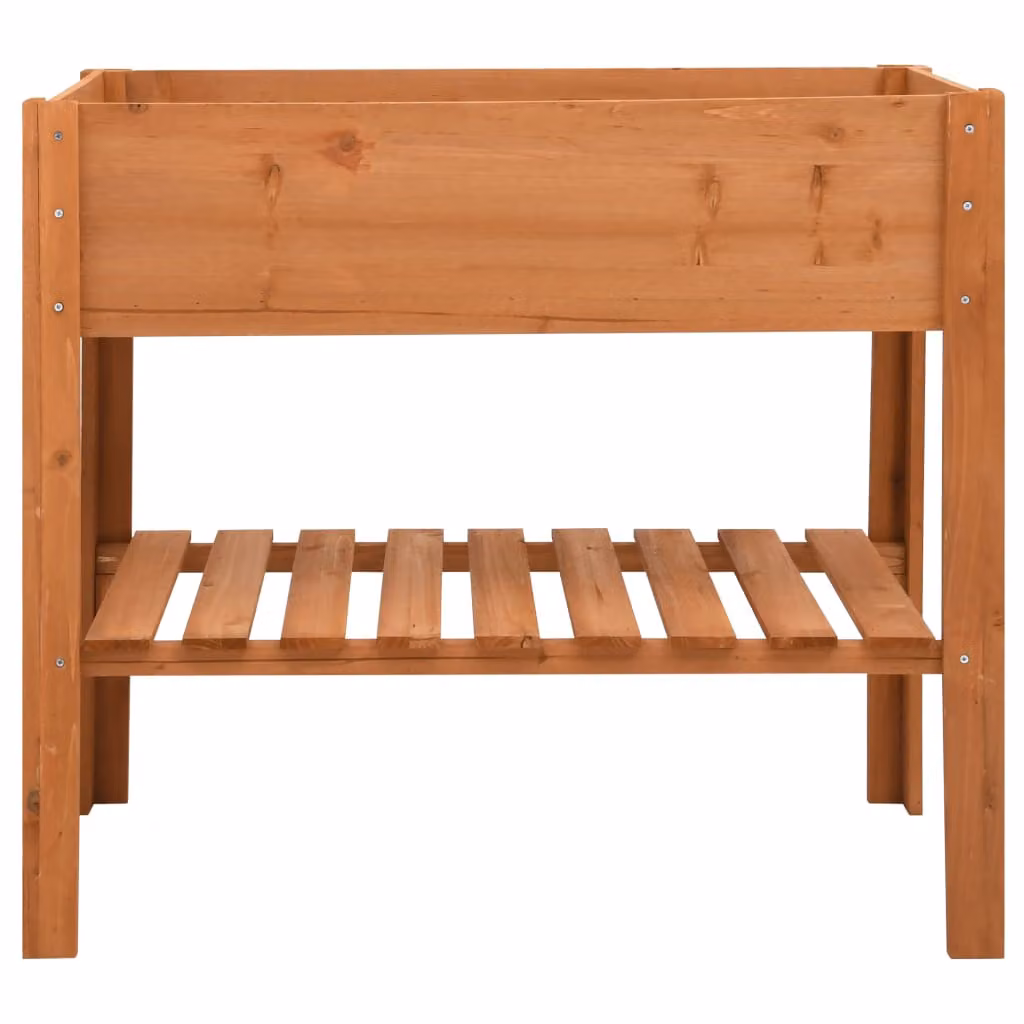 vidaXL Fioriera 88x43x80 cm in legno di abete