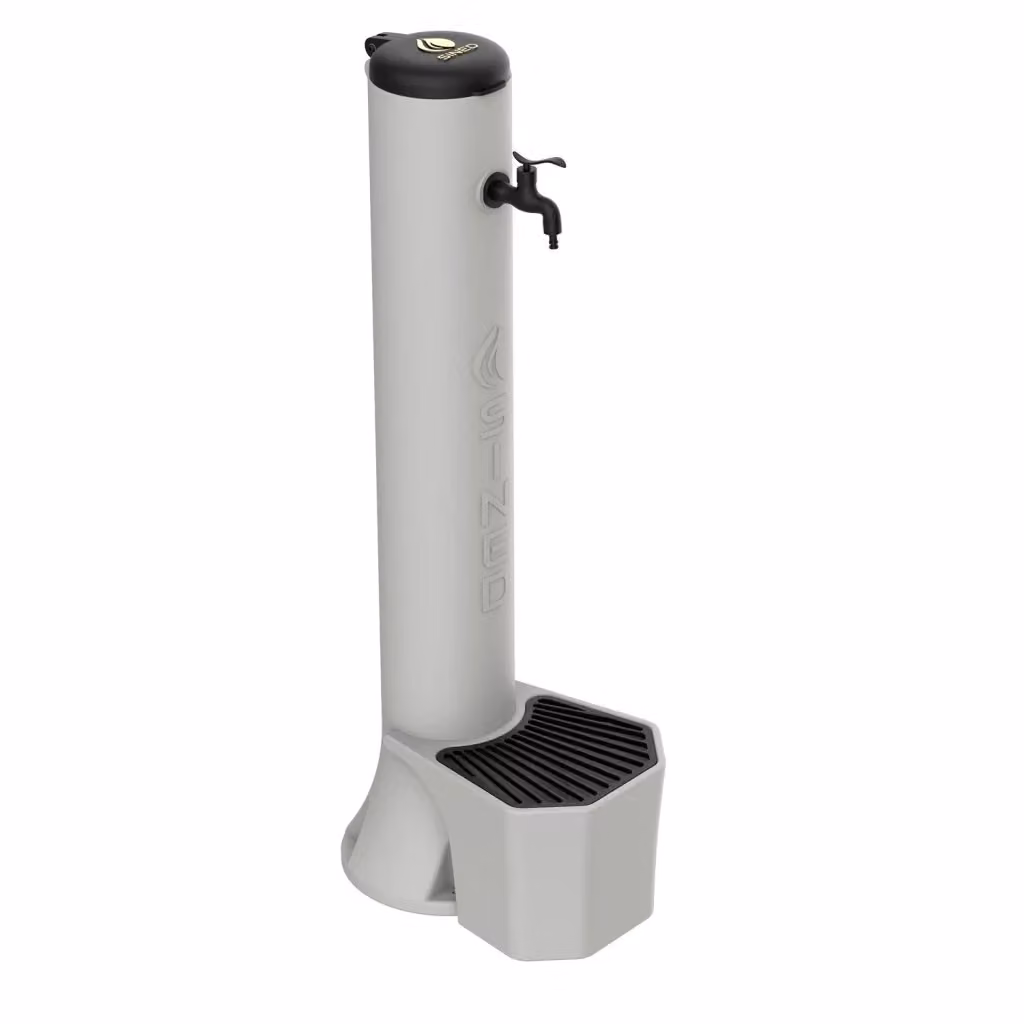 Kit Tritone Fontana Sined per Esterno con Secchiello da 5 Litri in Polietilene, Colore Beige – 2