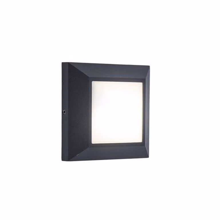 LUTEC Helena Lampada da parete per esterni a LED 4000 K 4W IP54 antracite
