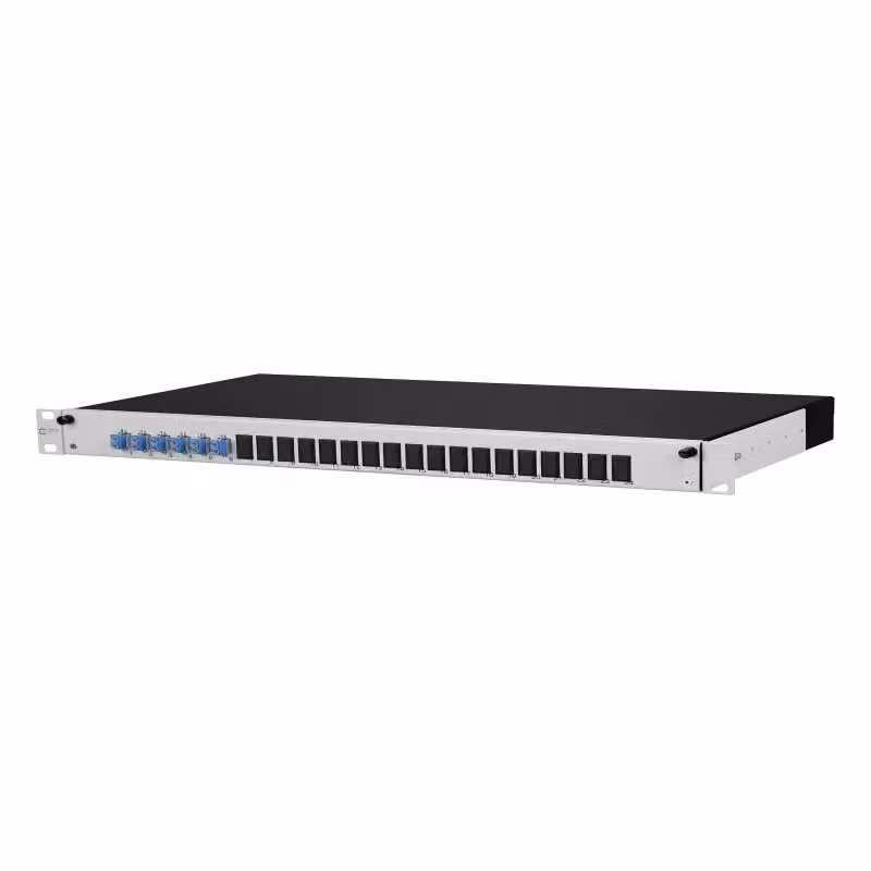 Metz Connect OpDAT pannello di connessione VIK 6xLC-D (blu), OS2, grigio 1502607406-E
