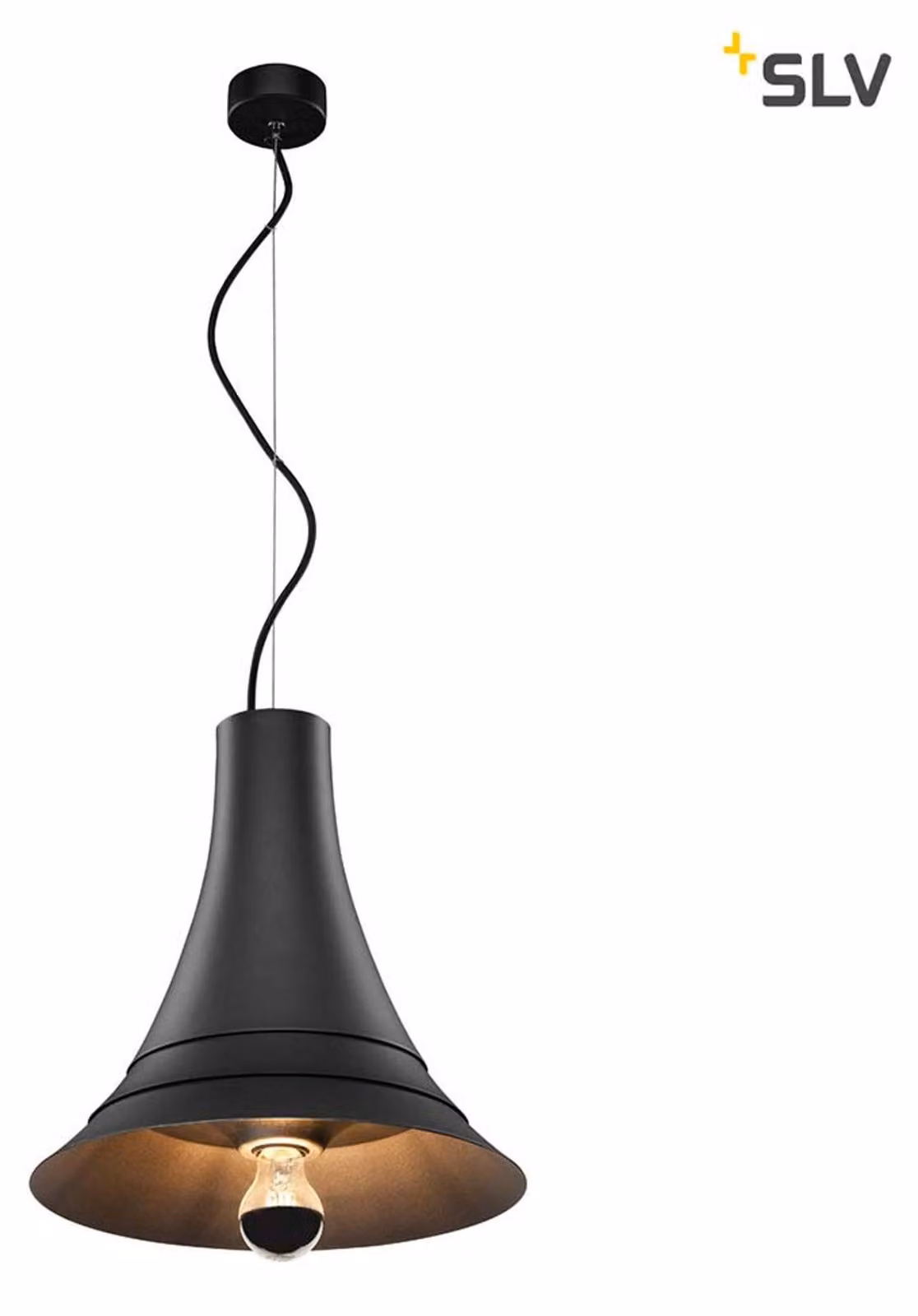 SLV Bato 35 lampada a sospensione nera SLV 1000434