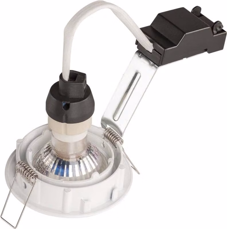 PIKA QPAR51, plafoniera da incasso, orientabile, bianco, max. 50W