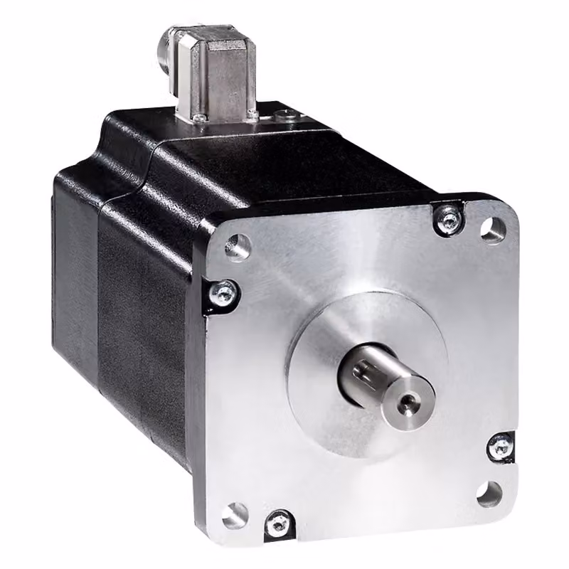 Motore passo-passo trifase Schneider Electric, 13,5 Nm, albero Ø 19 mm, L = 180 mm, senza freno, morsettiera BRS3ACW850ABB