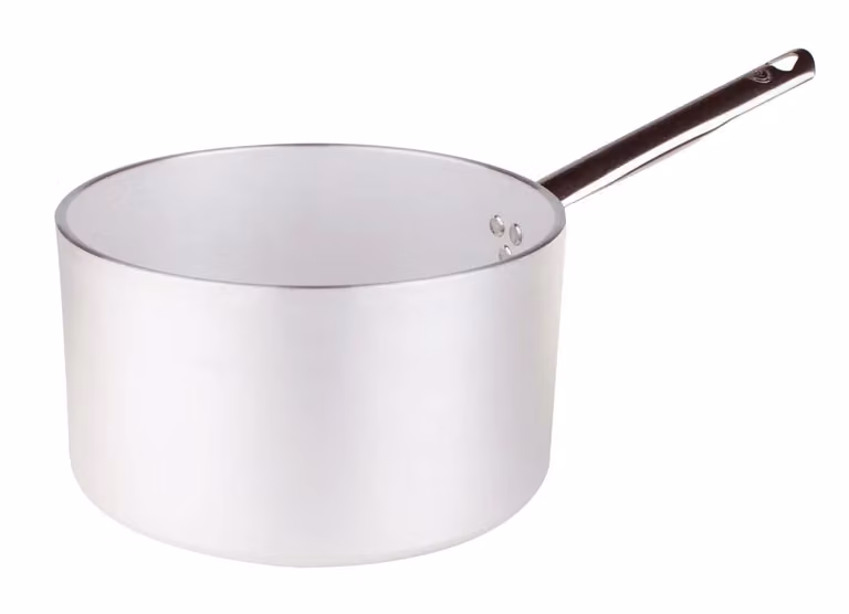 Casseruola Alta Radiante in alluminio 5mm con un manico, diam. 18cm