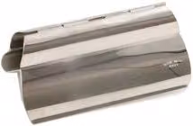 Pinza per affettati Techne in acciaio inox Gnali, colore argento, L: 10,5 cm, P: 8,5 cm