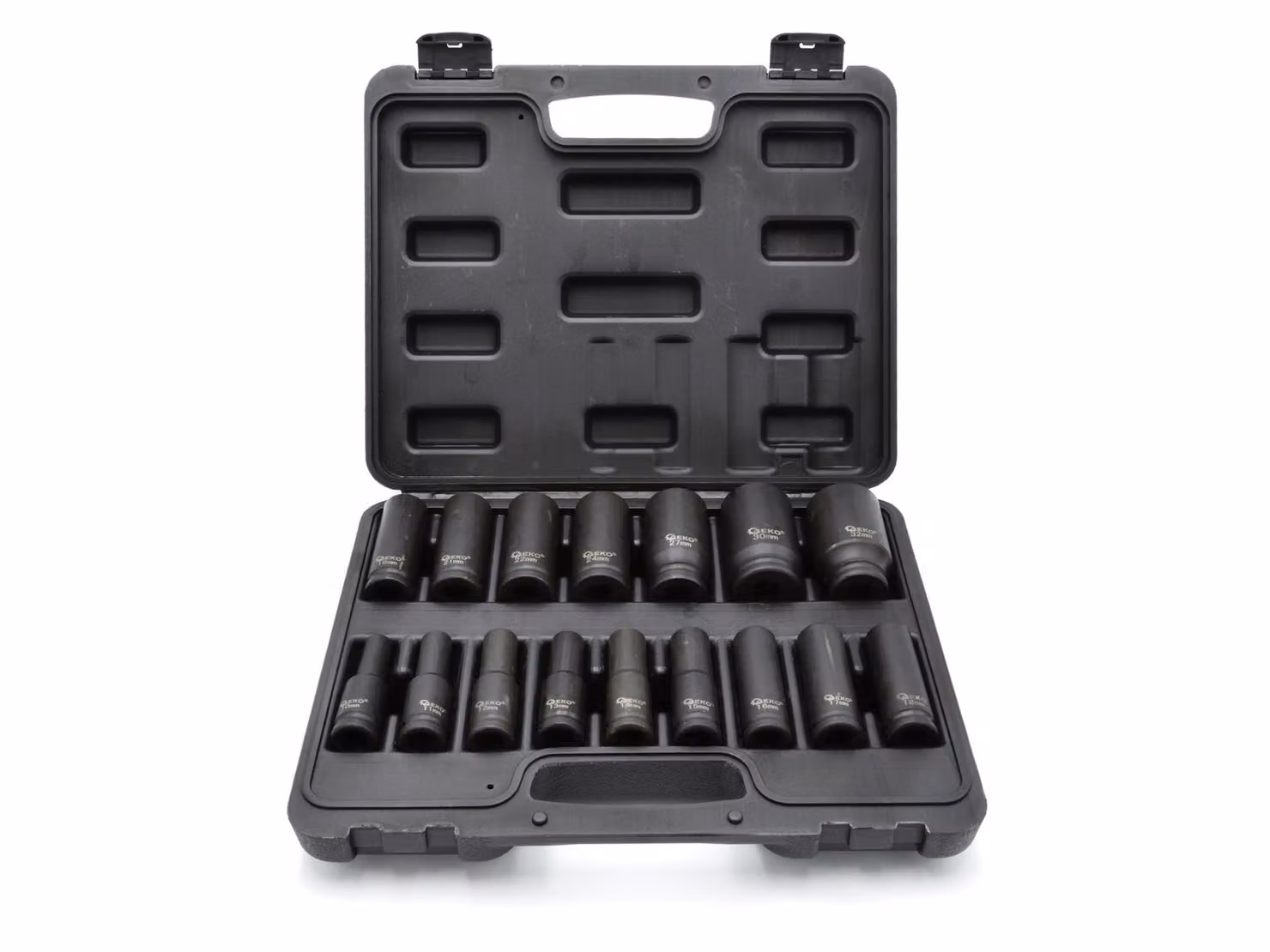 GEKO Prese ad impulsi 1/2", 10-32mm, 16 pezzi in valigetta G10513