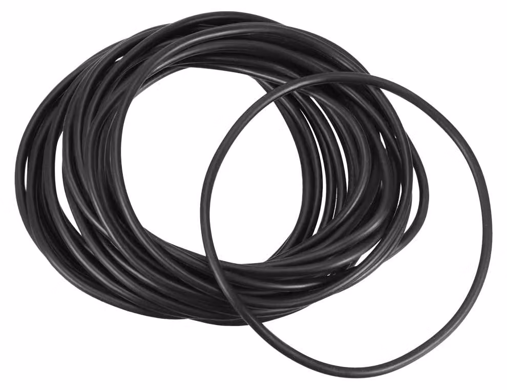 O-ring, confezione da 5 pezzi, gomma sintetica, diametro interno 108 mm, diametro esterno 115 mm, larghezza 3,5 mm