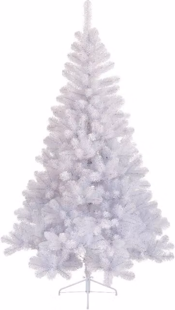 Albero di Natale Imperial Bianco Altezza cm 180