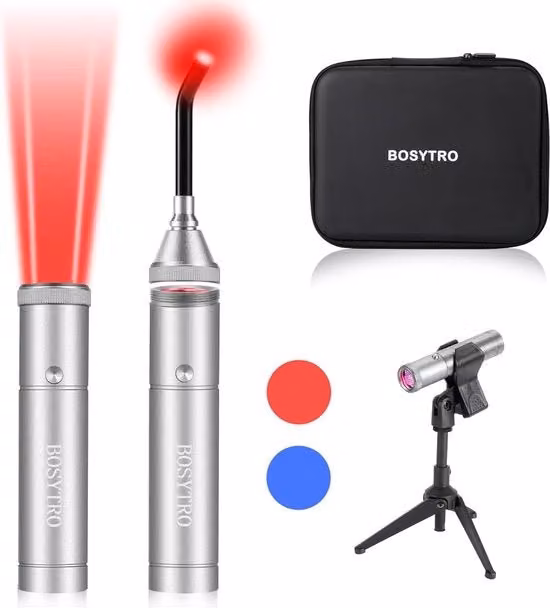 Lampada infrarossa portatile per rilassamento muscolare e alleviamento del dolore | Lampada infrarossa con clip | 460nm 630nm 660nm 850nm 950nm |