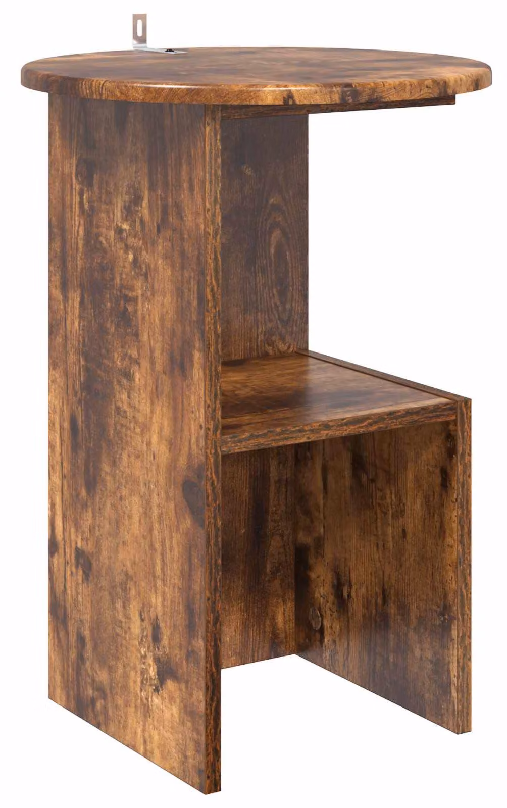 Tavolo laterale Rovere Fumo Ø 39,5 x 55 cm Legno ingegnerizzato