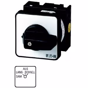 Eaton Pulsante singolo, T0, 20 A, montaggio su quadro, 1 unità, contatti: 1, 45°, a pulsante, con posizione 0, con ritorno in posizione 0, 0 1, codice articolo 15301 009195