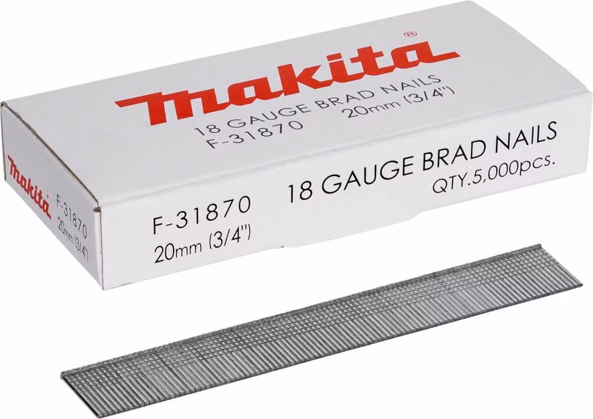 Makita - Punti metallici - 5000 pezzi - Lunghezza: 20 mm - Larghezza: 1,2 mm