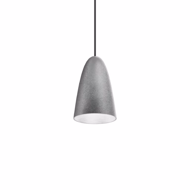Wever & Ducré Lighting Lampada a sospensione Cozy Zone 1.0, Alluminio / Grigio / Zincato, Soggiorno / Sala da pranzo, Alluminio, Moderno, Lampada a sospensione