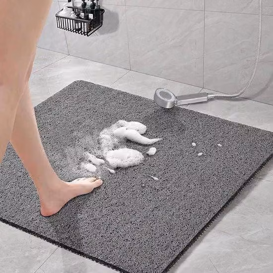 Tappetino da doccia antiscivolo in PVC quadrato - Comodo tappetino di sicurezza