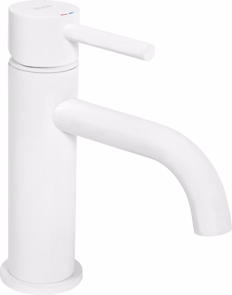 Rubinetto da Lavabo Rea Lungo White Low