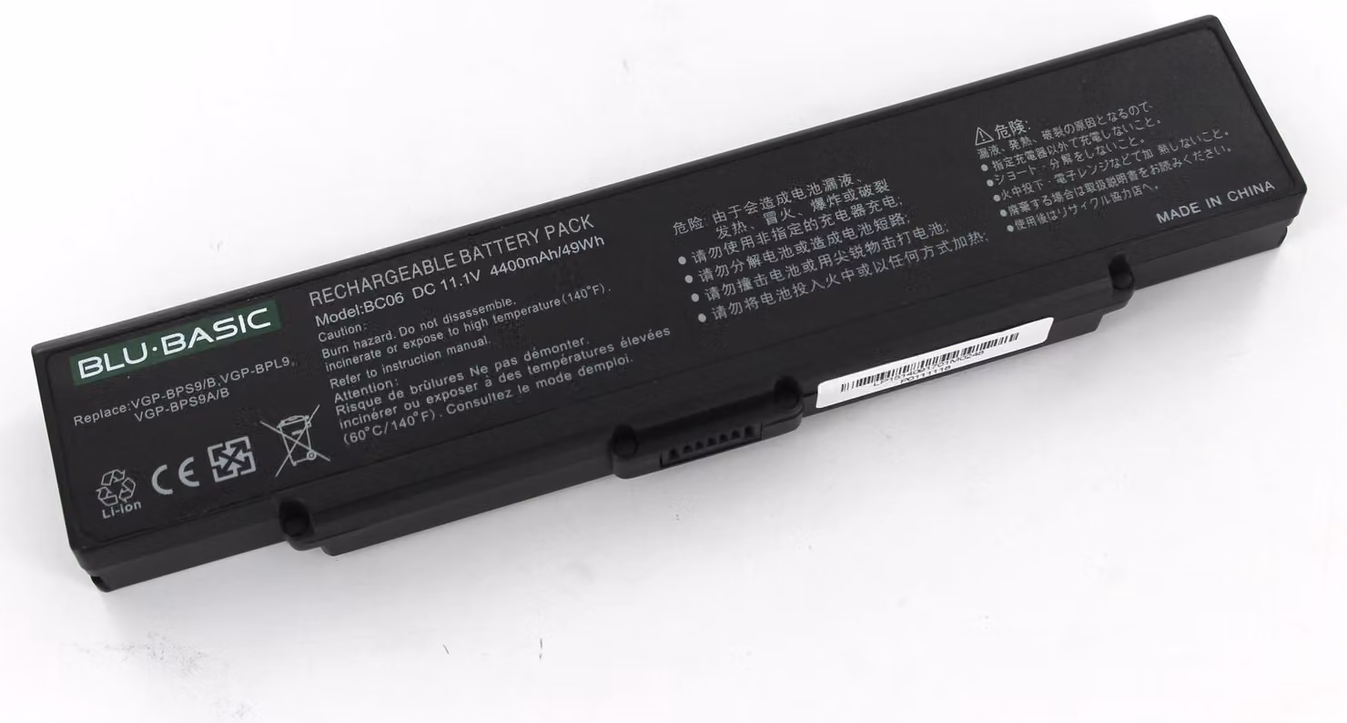 Batteria per computer portatile 4400mah nero