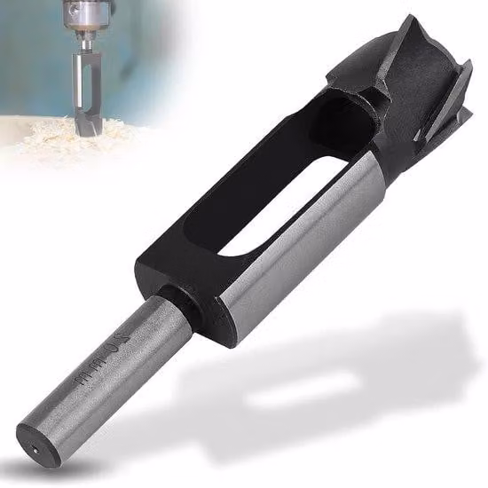 Fresa per legno da 20 mm con punta conica Acciaio al carbonio