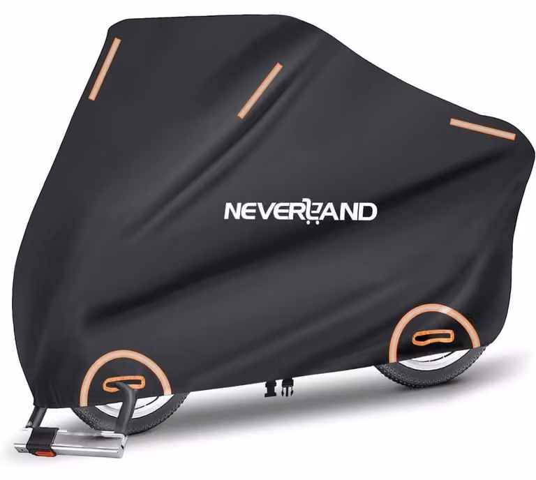 Copertura impermeabile per moto, taglia XL, protezione solare, tessuto Oxford 210D, dimensioni 245x105x125 cm, colore nero