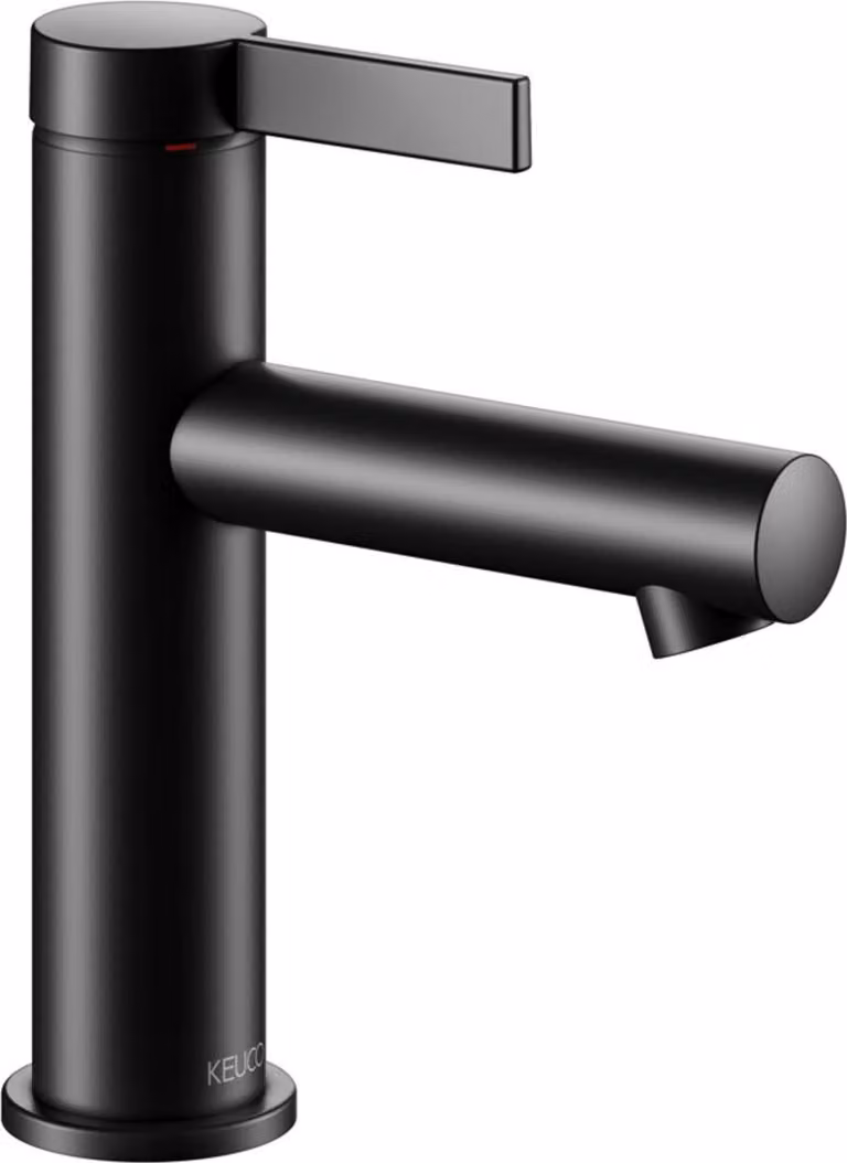 KEUCO IXMO Pure Mitigeur monocommandé pour lavabo 100, sans vidage à tirette, saillie 110mm, 59502371100, 59502371100