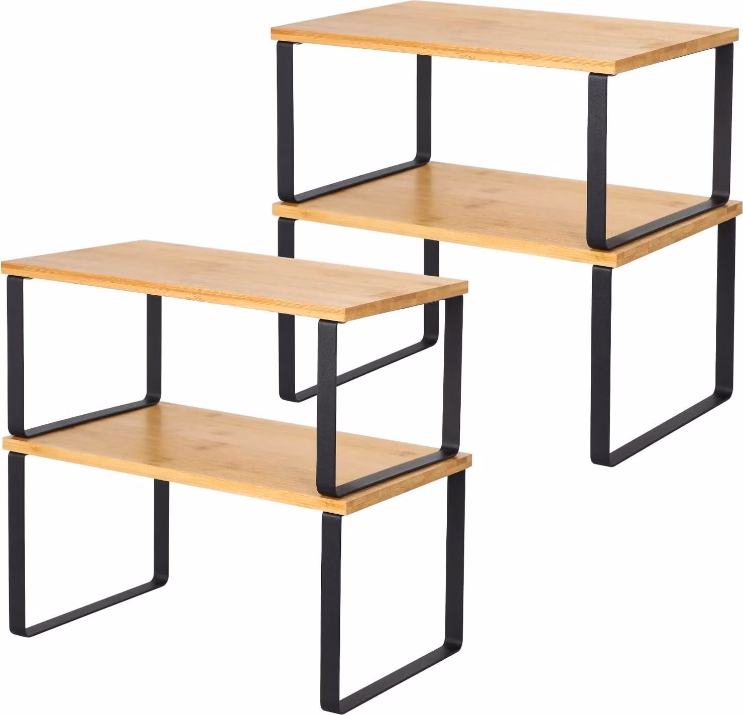 Scaffale impilabile - Armadio da cucina in 4 pezzi - multifunzionale - flessibile