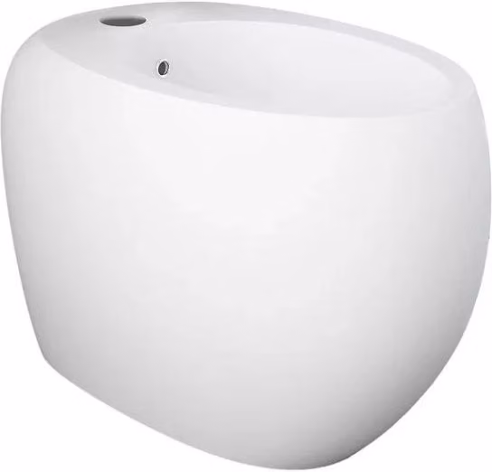 Bidet filo muro cloud bianco opaco