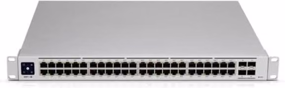 Switch Ubiquiti UniFi USW-PRO-48-EU con 48 porte Gigabit L3, Nero