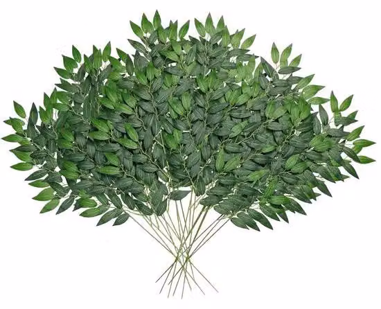 Giardino di seta verde - Set da 24 - 63 cm