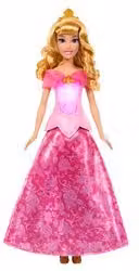 Bambola Aurora Magico Look Disney Princess Mattel Rosa 30 cm