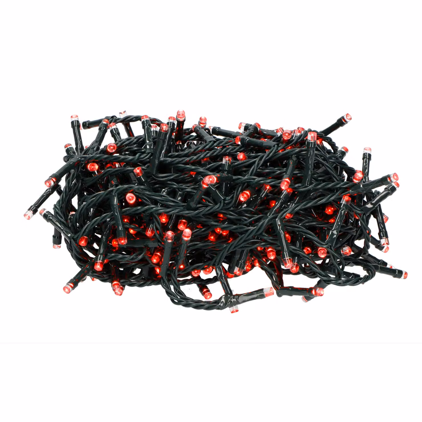 DICTROLUX Catena Luminosa Compact con 500 LED Rossa, Lunghezza: 15 m – 2
