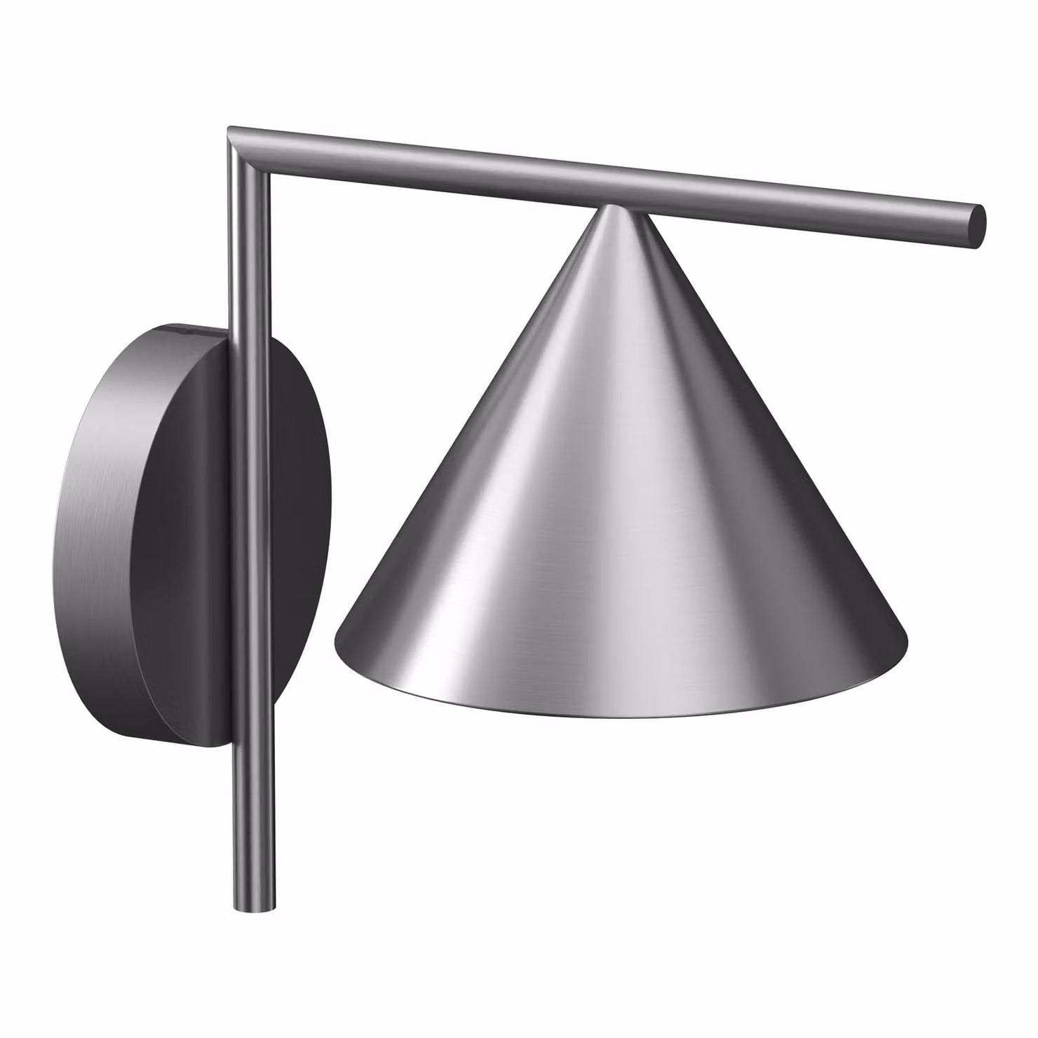 Flos - Captain Flint Outdoor W1 - Lampada da parete o soffitto da esterno - Acciaio