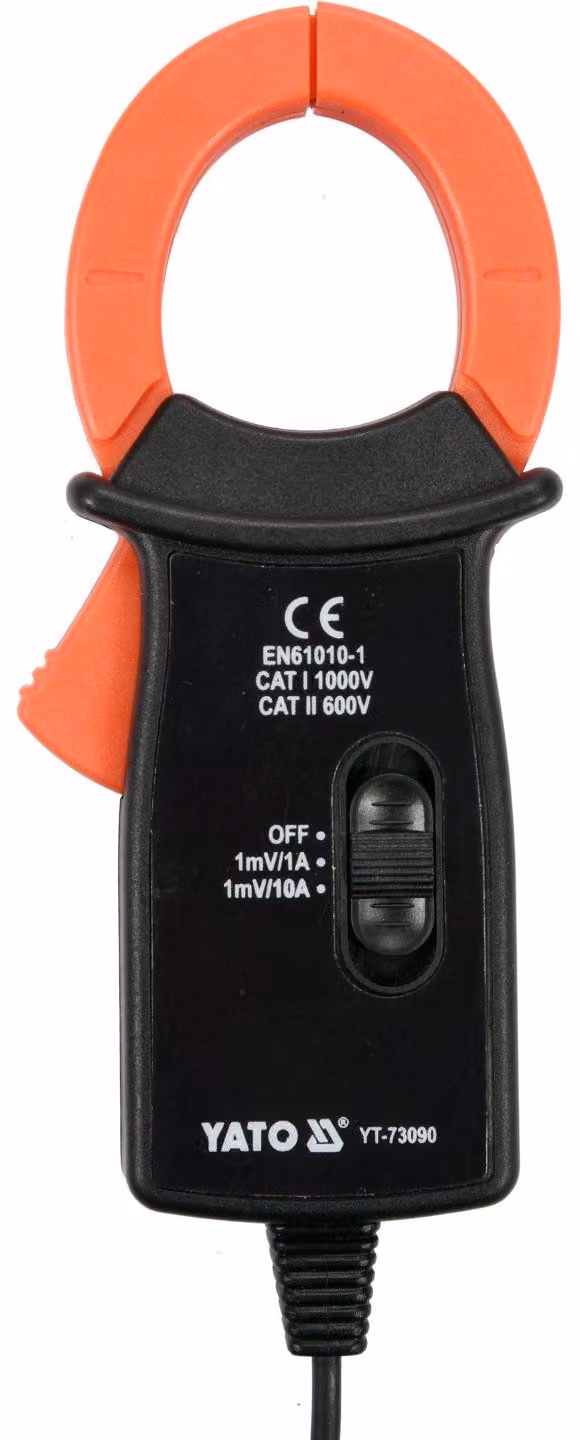 Accessorio a pinza per amperometro, fino a 600 A in corrente alternata