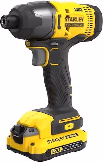 Avvitatore elettrico Stanley FATMAX SFMCF800C2K-QW 18V con 2 batterie ricaricabili Nero-Giallo – 2