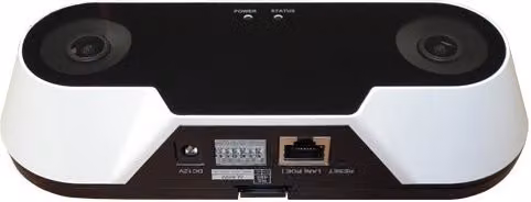 Contatore persone IP Dieffematic DFDPCOUNT-001 per videosorveglianza e sicurezza, bianco