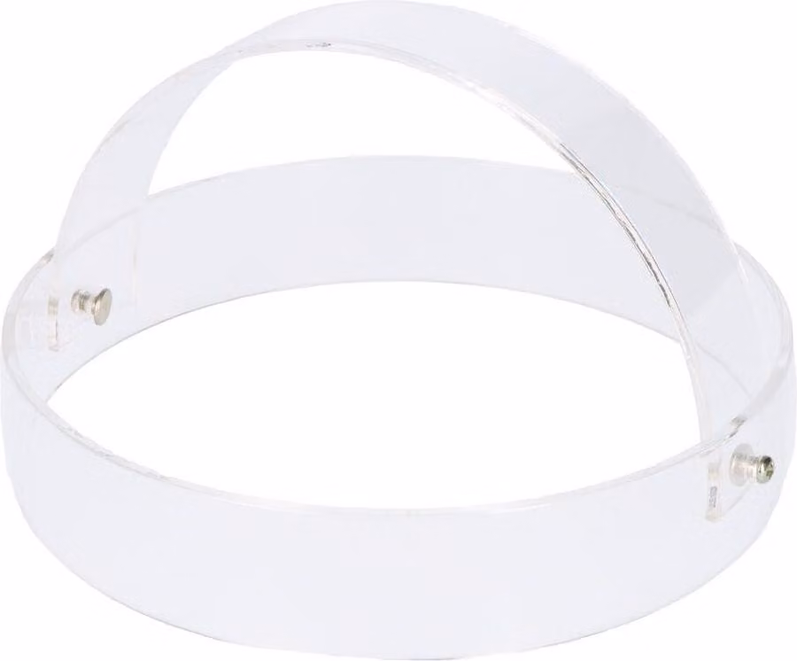 Porta lanterna in acrilico testa dede ø18cm edm